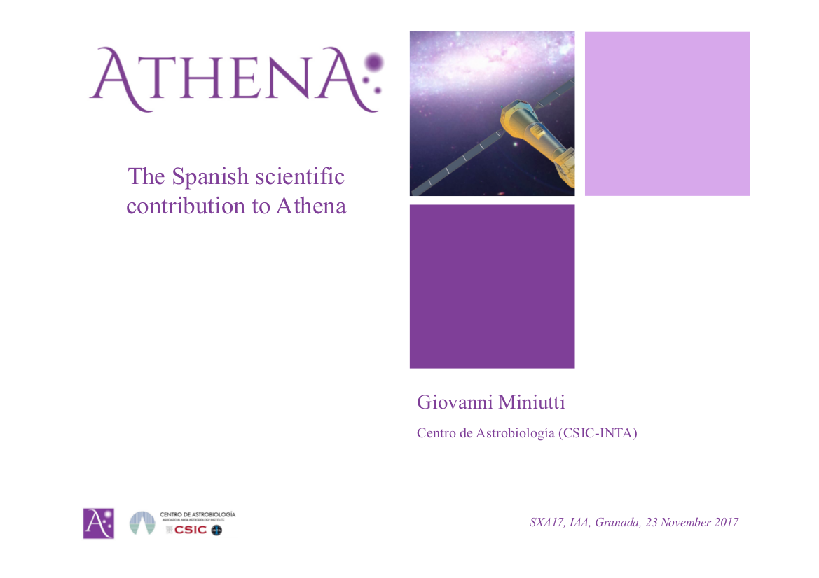 La contribución científica española a Athena