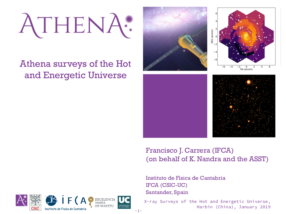 Muestreando el universo caliente y energético con Athena