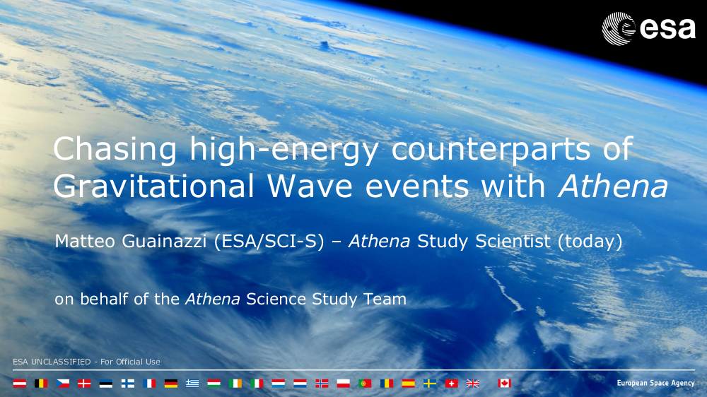 Chasing high-energy counterparts of Gravitational Wave events with Athena