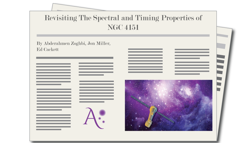 "Revisiting The Spectral and Timing Properties of NGC 4151", Abderahmen Zoghbi, Jon Miller & Ed Cackett