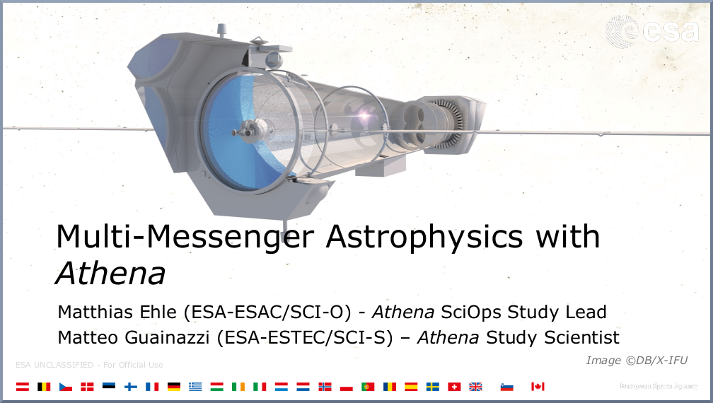 Astrofísica multi-mensajero con Athena