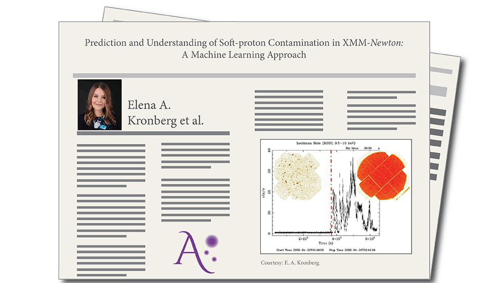 Prediction and Understanding of Soft-proton Contamination in XMM-Newton: A Machine Learning Approach, by Elena A. Kronberg