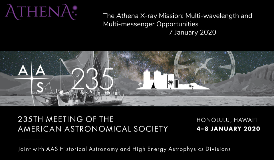 The Athena X-ray Mission: Multi-wavelength and Multi-messenger Opportunities Splinter Session at the AAS 235