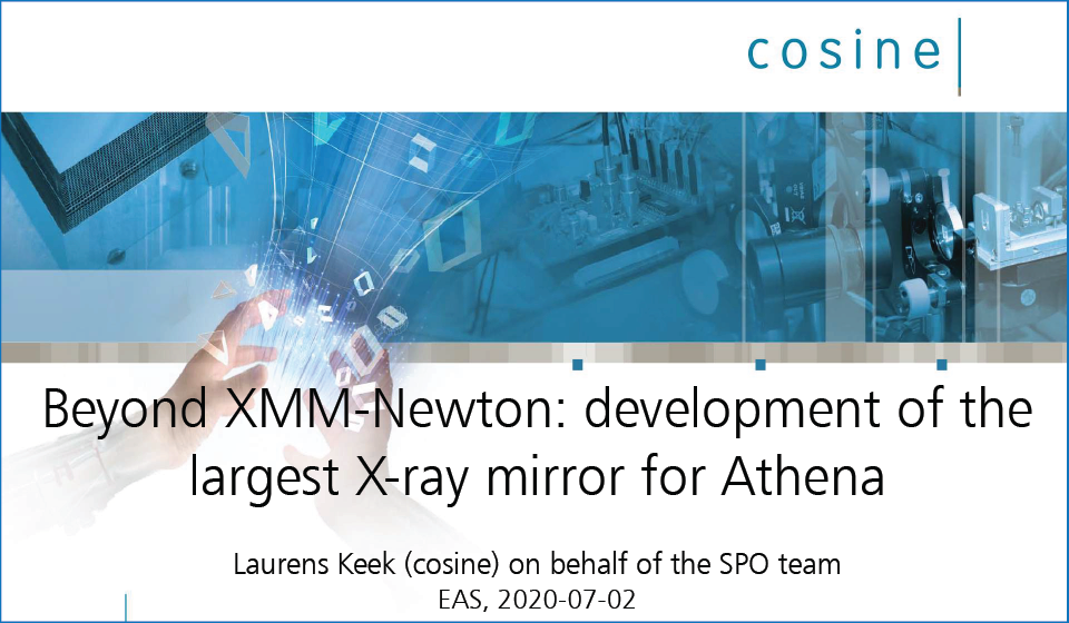 Más allá de XMM-Newton: desarrollo del mayor espejo de rayos X para Athena