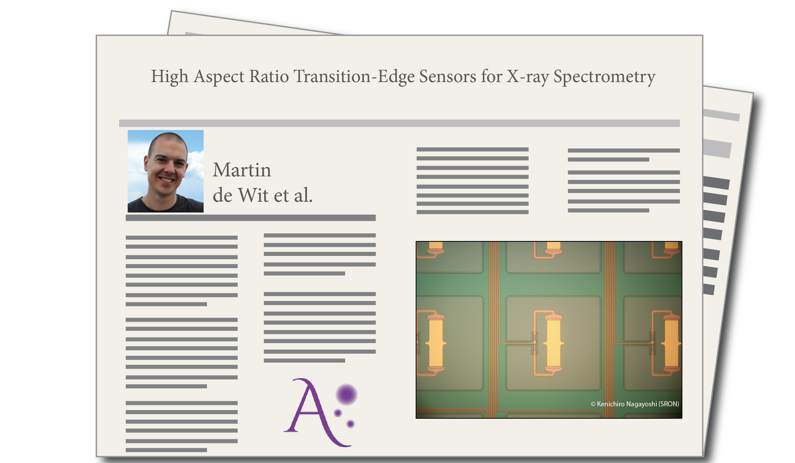 High Aspect Ratio Transition-Edge Sensors for X-ray Spectrometry, by Martin de Wit