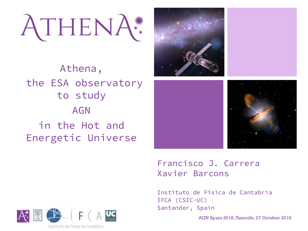 Athena, the ESA observatory to study AGN in the Hot and Energetic Universe