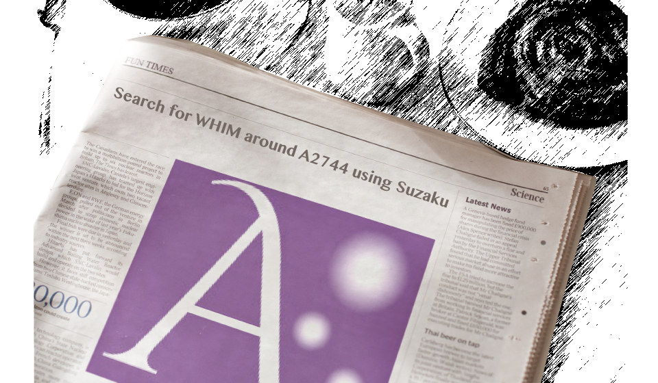 "Search for WHIM around A2744 using Suzaku", by Shiho Hattori et al