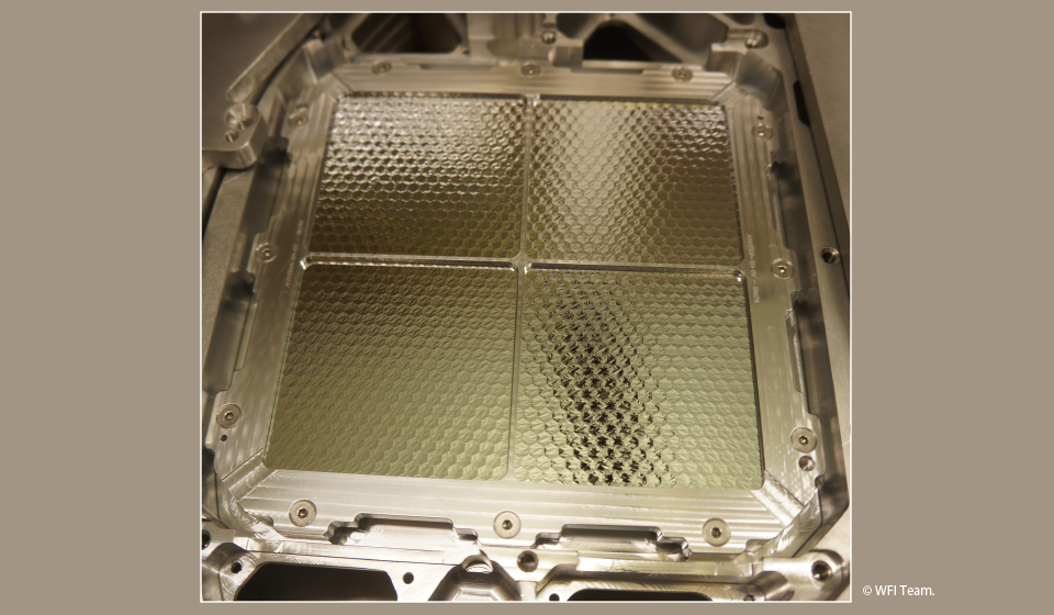 Representative breadboard of the WFI LDA Optical Blocking Filter