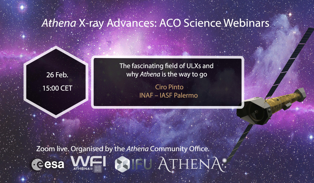 Athena X ray Advances series webinar by Ciro Pinto Athena X ray