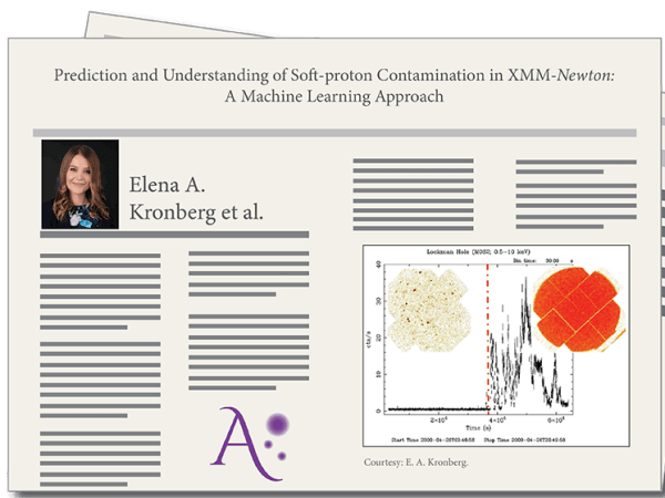 Prediction and Understanding of Soft-proton Contamination in XMM-Newton: A Machine Learning Approach, by Elena A. Kronberg