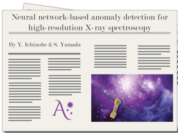 "Neural network-based anomaly detection for high-resolution X-ray spectroscopy", por Y. Ichinohe y S. Yamada